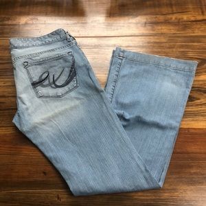 Express Stella Fit & Flare Jeans